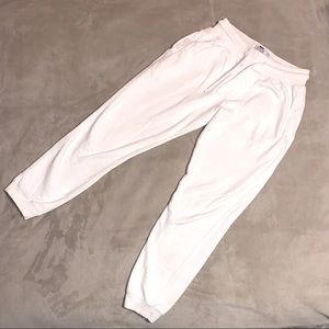 TOPMAN White Drawstring Joggers